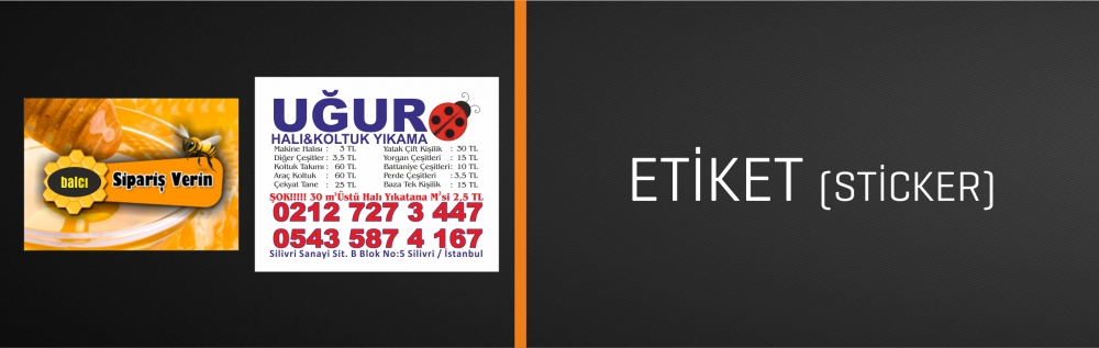 ETİKET (STİCKER)